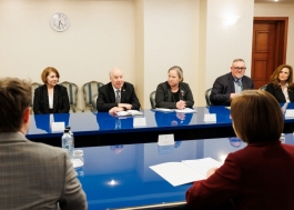 Президент Майя Санду встретилась с представителями организации „Changing the Way We Care” в Молдове