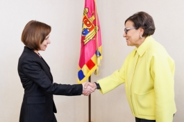 Șefa statului s-a întâlnit cu Penny Pritzker, reprezentant special al SUA pentru reconstrucția economiei Ucrainei