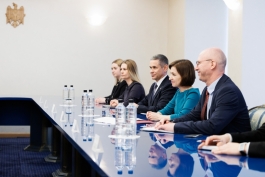 Президент Майя Санду встретилась с министром обороны Нидерландов Кайсой Оллонгрен