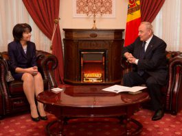 Președintele Nicolae Timofti a avut o întrevedere cu reprezentanta ONU, Nicola Harrington-Buhay