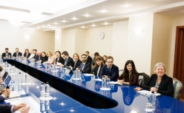 Președinta Maia Sandu a avut o întrevedere cu delegația Grupului de lucru al Consiliului UE pentru Europa de Est și Asia Centrală