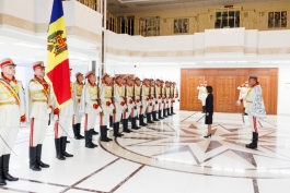 Șefa statului a primit scrisorile de acreditare din partea a patru ambasadori desemnați
