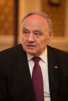 Președintele Nicolae Timofti a primit scrisorile de acreditare din partea a trei ambasadori