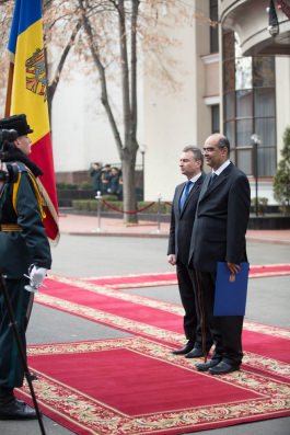 Президент Николае Тимофти принял верительные грамоты послов трех стран