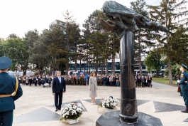 Președinta Maia Sandu a participat la evenimentul de comemorare a victimelor celui de-al Doilea Război Mondial