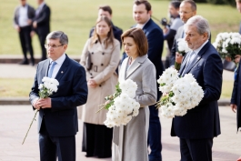 Президент Майя Санду приняла участие в мероприятиях, посвященных памяти жертв Второй мировой войны