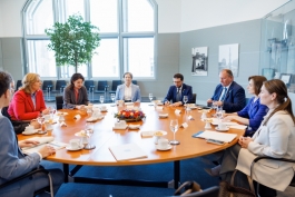 Șefa statului și-a încheiat vizita în Germania, unde a discutat despre cooperarea economică și aderarea la UE