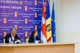 Președinta Maia Sandu a discutat cu autoritățile locale și agricultorii din raionul Criuleni 