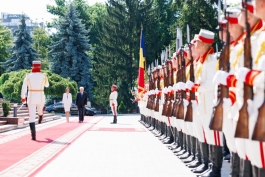 Șefa statului, Maia Sandu, l-a găzduit la Chișinău pe Președintele Republicii Italiene, Sergio Mattarella