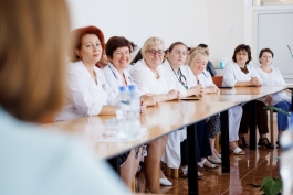 La Florești, șefa statului a participat la deschiderea celui de-al 7-lea centru primar de acordare a asistenței în cazul accidentelor vascular-cerebrale din țară