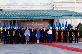 Președinta Maia Sandu le-a urat succes polițiștilor și carabinierilor moldoveni care vor asigura ordinea publică pe durata Jocurilor Olimpice din Franța 