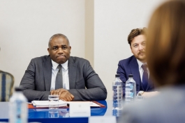 Șefa statului a avut o întrevedere cu Ministrul de externe al Regatului Unit al Marii Britanii și al Irlandei de Nord, David Lammy