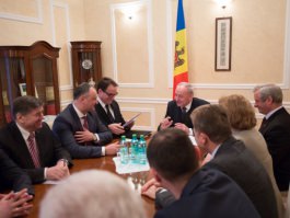 Președintele Nicolae Timofti a purtat consultări cu membrii fracțiunii parlamentare a PSRM