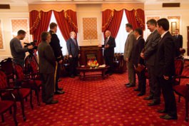 Президент Николае Тимофти принял верительные грамоты посла США Джеймса Петтита