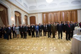 Президент Николае Тимофти дал прием для членов дипломатического корпуса, аккредитованных в Кишинэу
