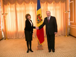 Moldovan president meets UN resident coordinator