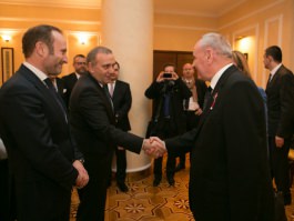 Президент Николае Тимофти встретился с главами дипломатических ведомств Дании Мартином Лидегаардом и Польши Гжегожем Схетыной