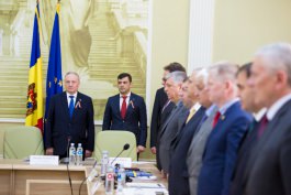 Moldovan president attends meeting of Council on law-enforcement bodies reform