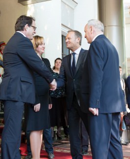 Donald Tusk: „Uniunea Europeană va rămâne un prieten și susținător ferm al Republicii Moldova”