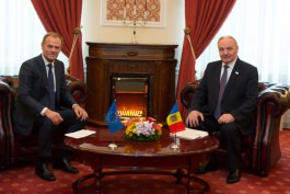 European Council president says EU to stay friend, firm supporter of Moldova