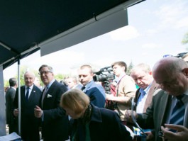 Президент Николае Тимофти принял участие в мероприятиях по случаю Дня Европы
