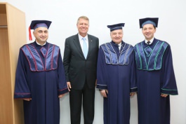 Președintele Timofti a primit titlul de Doctor Honoris Causa