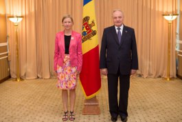 Встреча президента Николае Тимофти с послом Швеции Ингрид Терсман