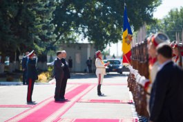 Moldovan president attends events on National Army Day