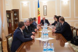 Moldovan president has consultations with parliamentary factions of Liberals, Democrats, Communists